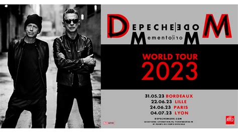 depeche mode tour 2023 paris tickets